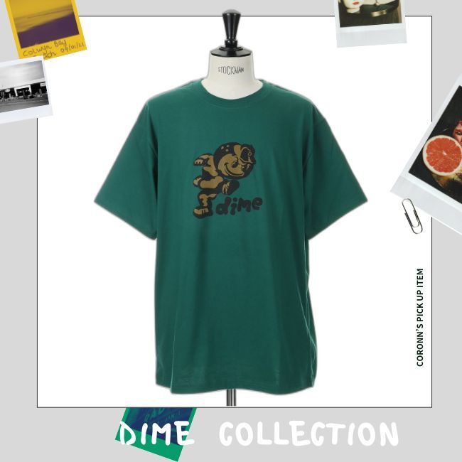 スケーター《Dime》ベルボーイ プリント S/S TEE.