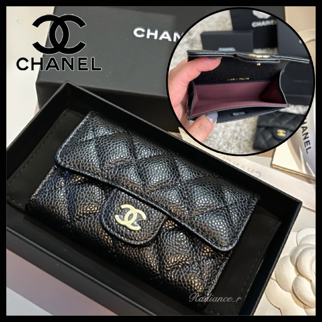 【人気のマトラッセ★】CHANEL クラシックカードケース