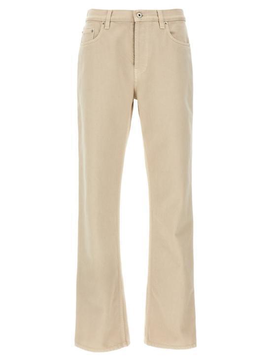 デニム・ジーパン BURBERRY Women Denim Pants 8101479OAT Beige