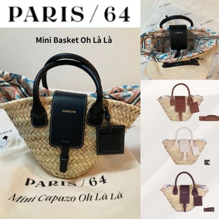 PARIS/64 パリ64 Oh La La かごバッグ Oh Là Là Beige Basket – PARIS/64