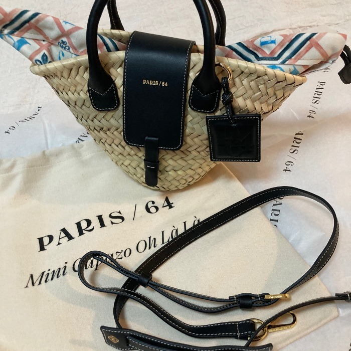 送料関税込】PARIS/64 Mini Basket Oh La La (PARIS/64/かご