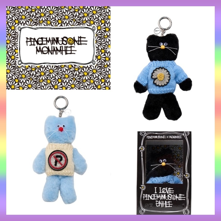 ★MONAMHEE x Peaceminusone★Daihee Plush Keyring キーリング