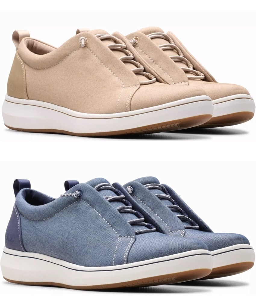 Clarks 軽量 スリッポン スニーカー トレイル ハイキング
