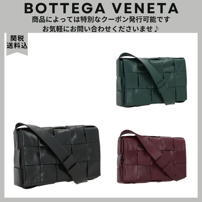VIP.BOTTEGA VENETA カセット ミニ クロスボディバッグ 関送込