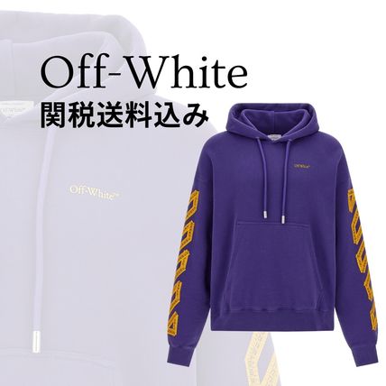 パープル（紫）系 Off-White(オフホワイト) パーカー・フーディ