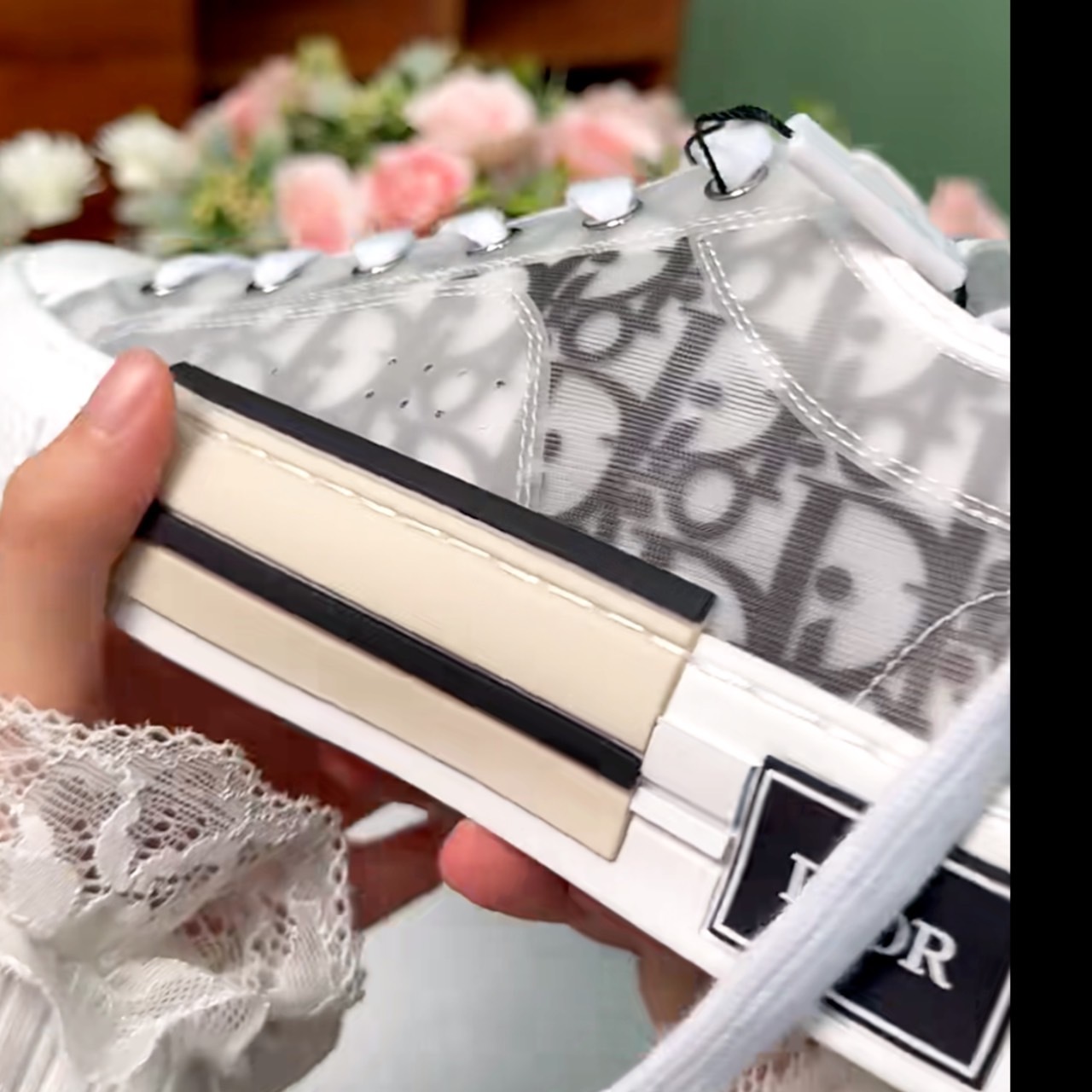 足元からオシャレに】Dior B23 リーグ ロートップスニーカー