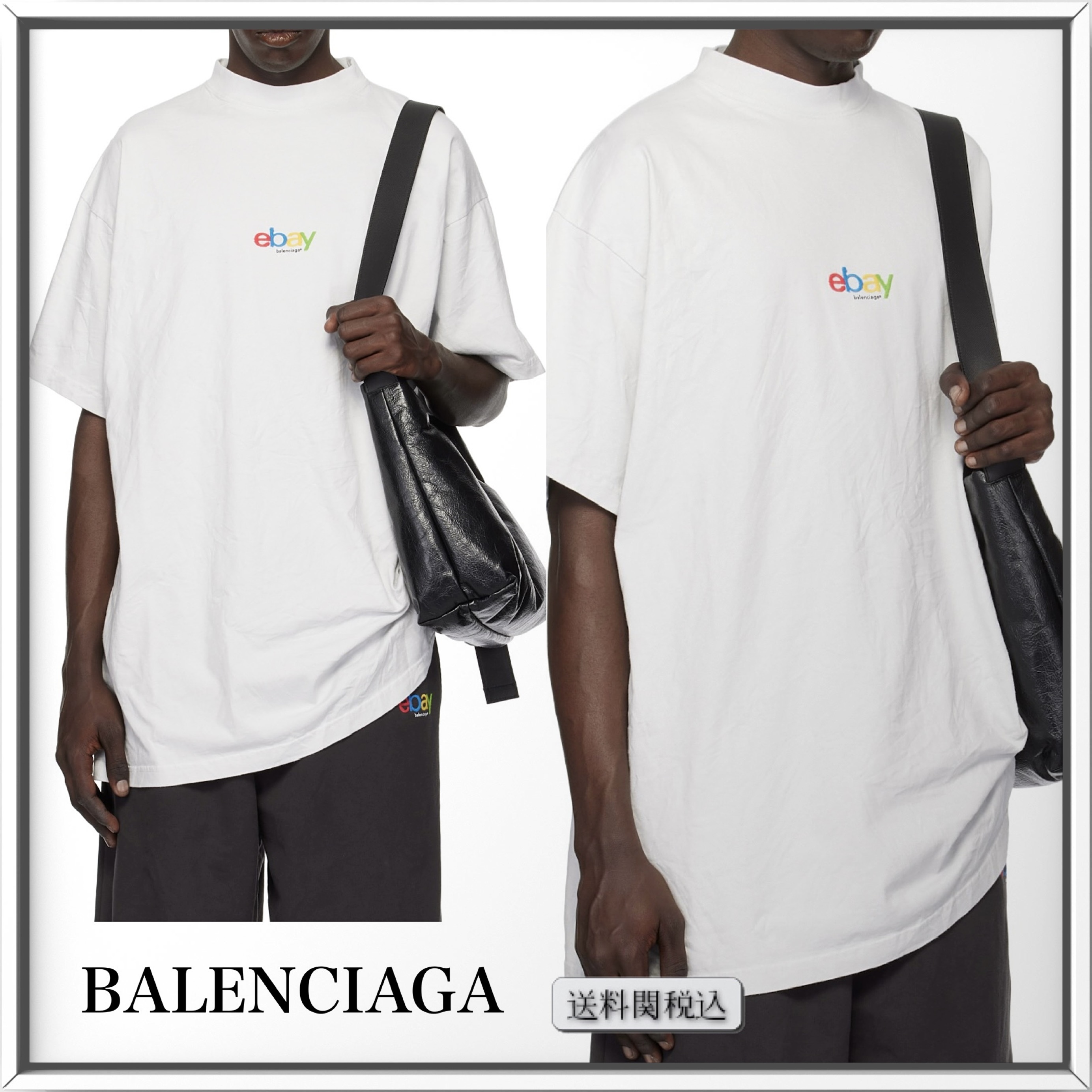 BALENCIAGA eBayエディション ロゴ オーバーサイズ Tシャツ