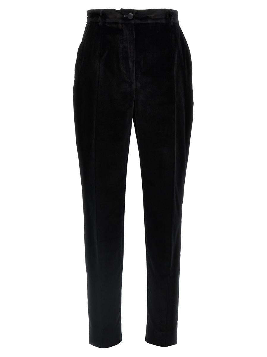 【関税＆送料込み】Dolce & Gabbana Velvet Tuxedo Pants