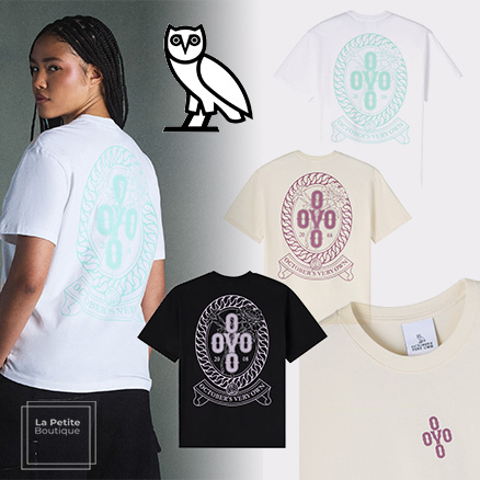【October's Very Own】男女 POM POM MARIGOLD CREST Tシャツ