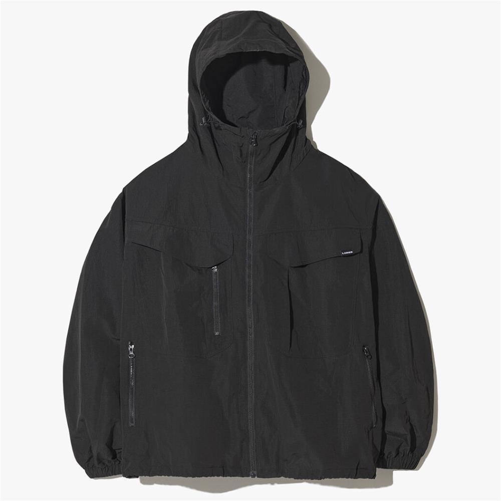 ★LORES★ Hooded Wading Jacket Black