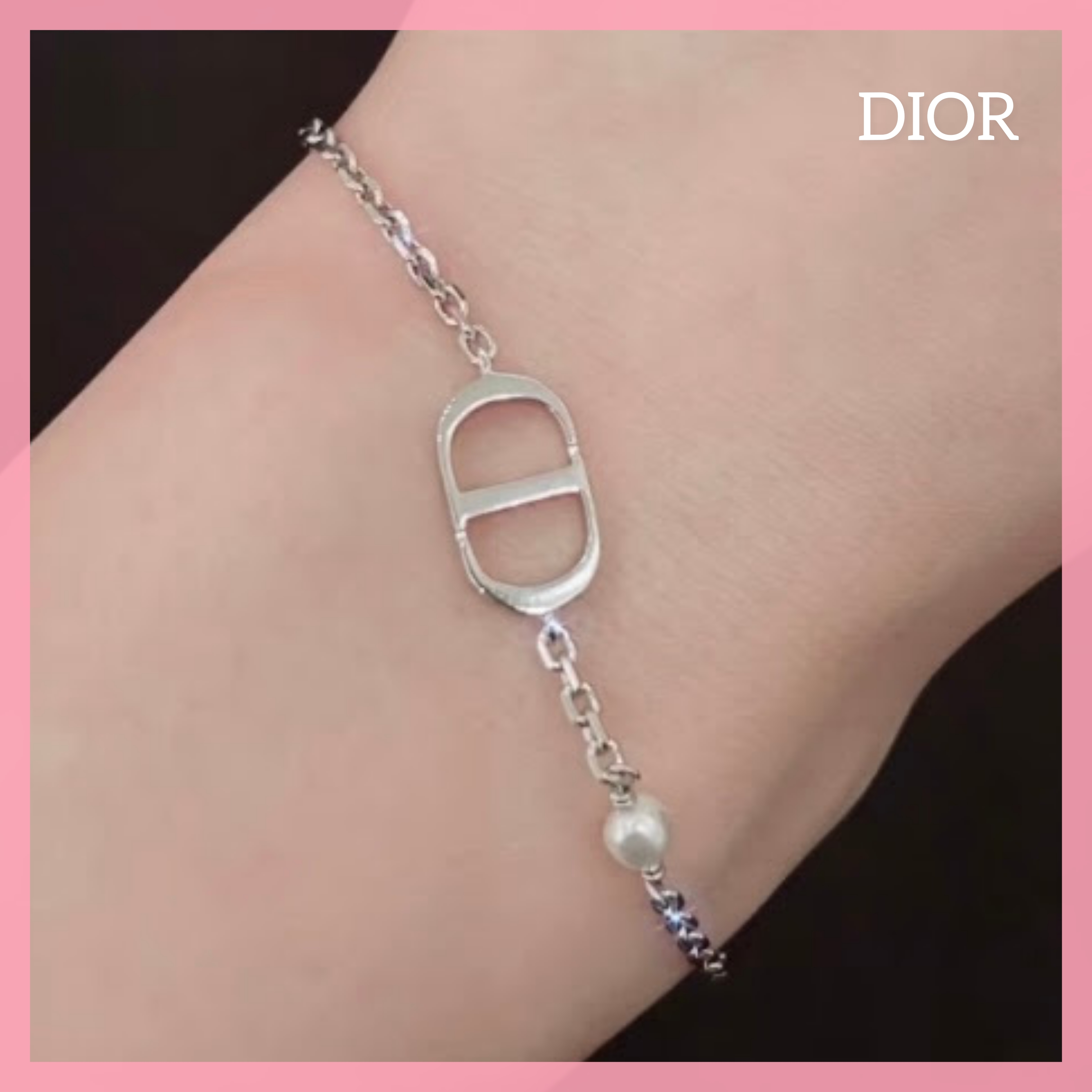 【大人気♪】DIOR レディース Petit CD ブレスレット