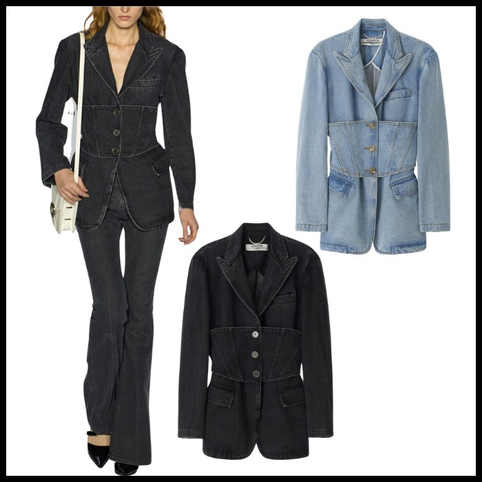 ☆THREE BUTTONS CORSET SINGLE JACKET/KIMHEKIM☆