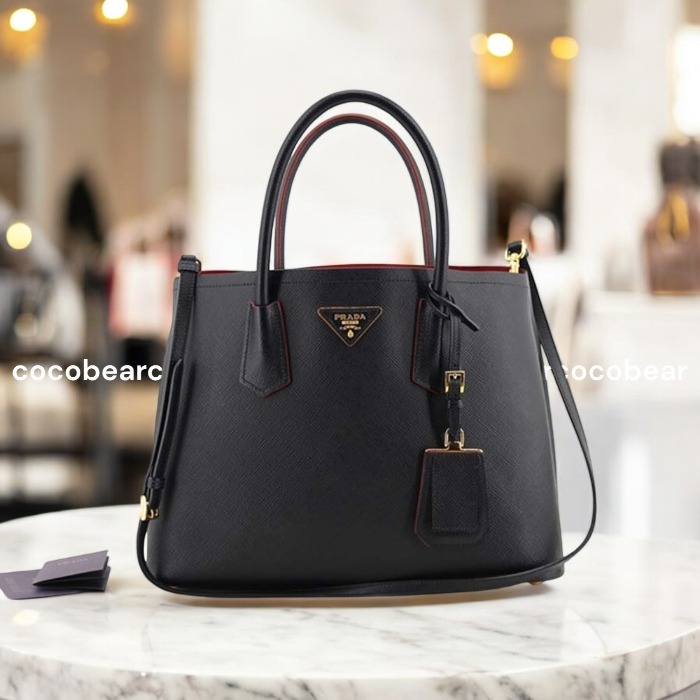 ヴィンテージ☆PRADA☆プラダ☆ドゥブレサフィアーノバッグ