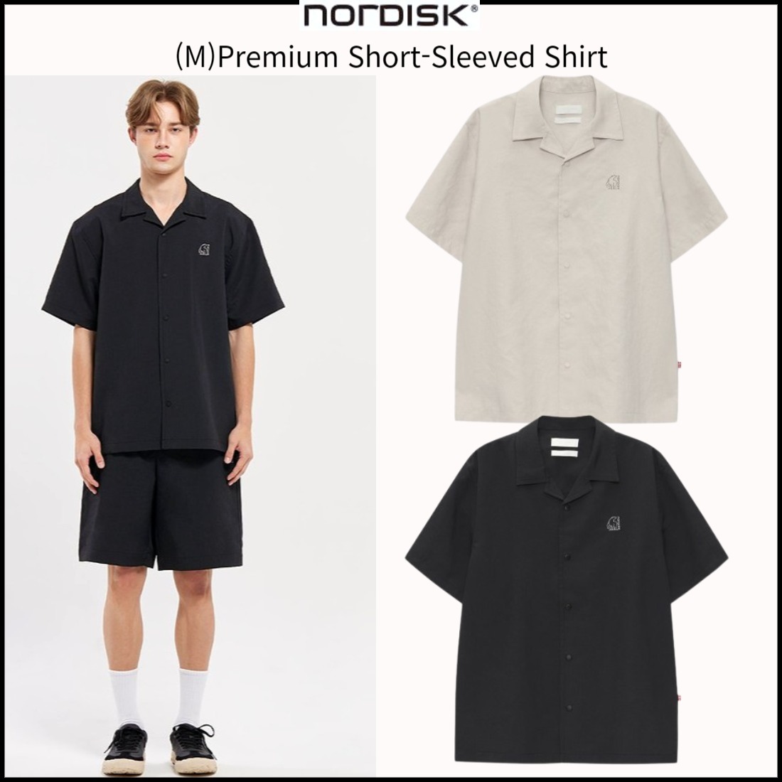 NORDISK■(M)Premium Short-Sleeved Shirt■送料込