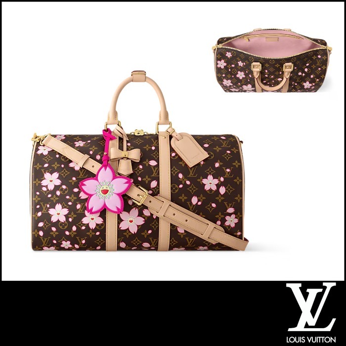 【ルイヴィトン】 LV × TM キーポル・バンドリエール 45