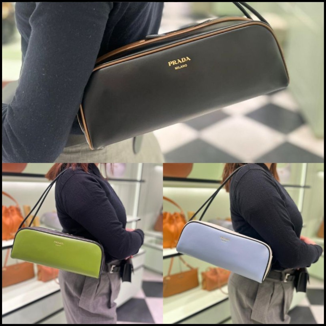 ◆入手困難◆【PRADA】スウィング レザー ショルダーバッグ