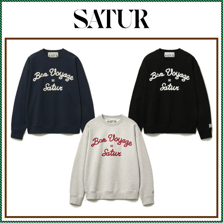 【SATUR】 Bon Voyage Sweatshirt /追跡付