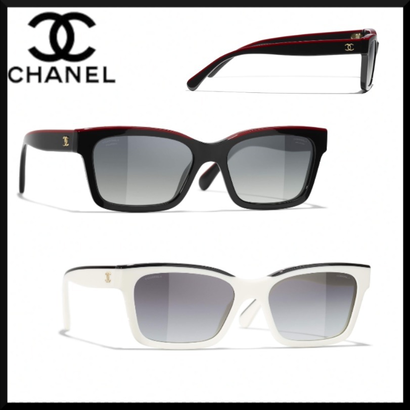 【シンプルでお洒落】CHANEL CH5417 トップロゴ サングラス