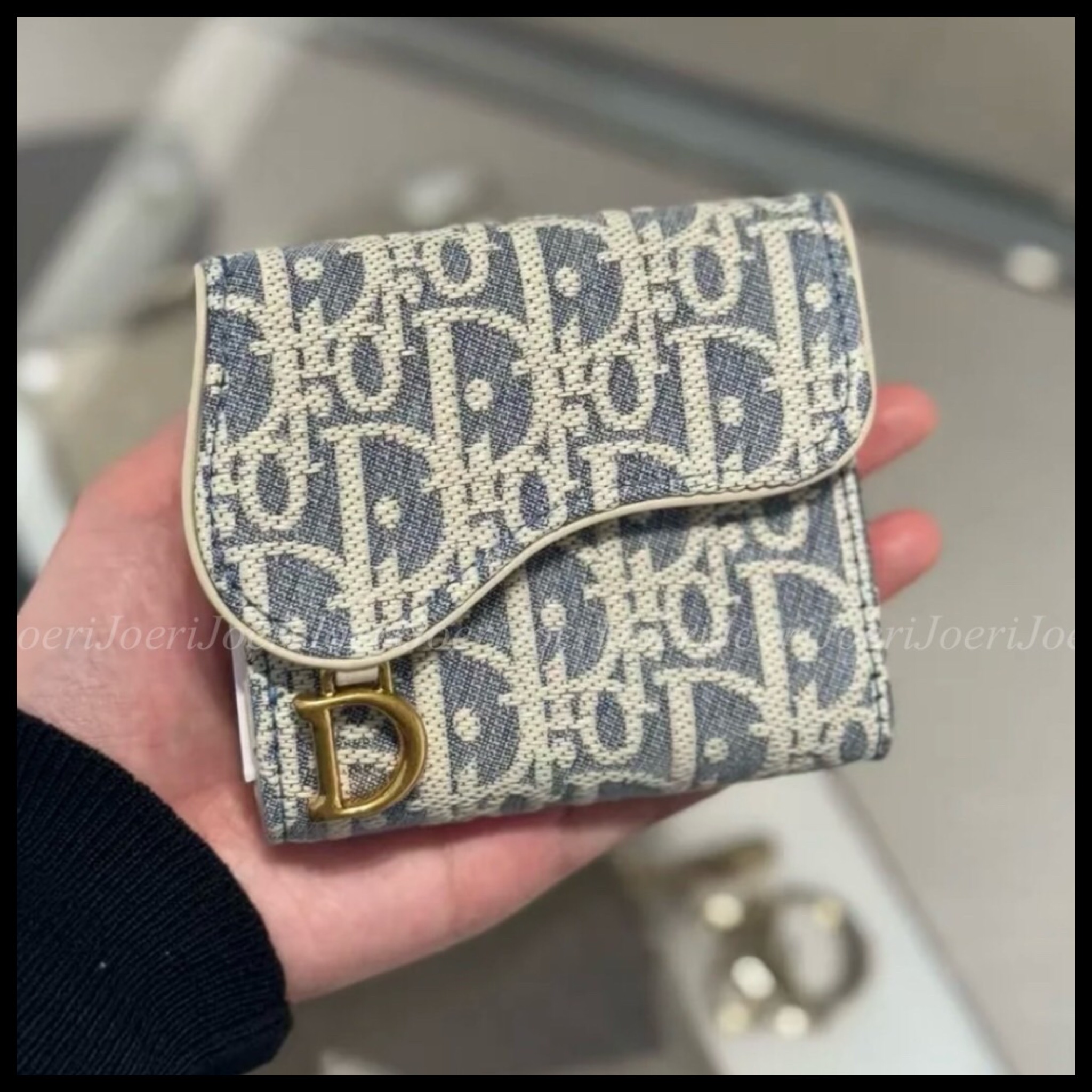 DIOR財布《使いやすい♡》SADDLE ロータスウォレット (Dior