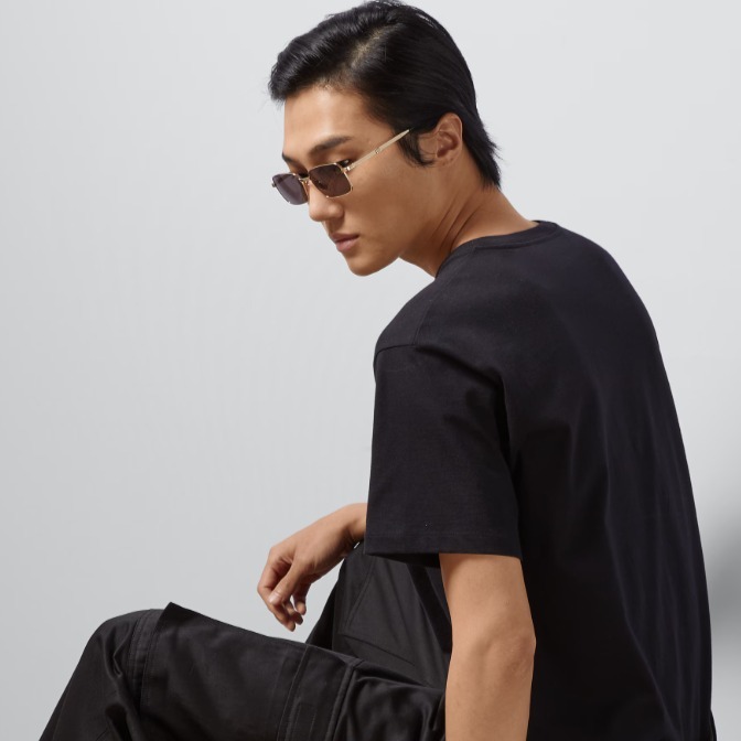GUCCI《コットンジャージー プリント Tシャツ》 DHL発送 直営店