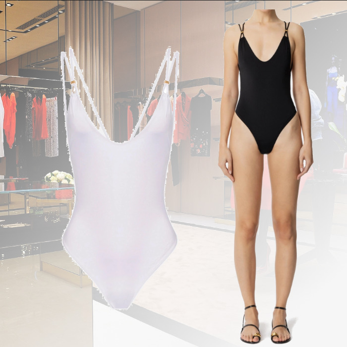 【★完売必至★】ELISABETTA FRANCHI ☆ レーススイムスーツ