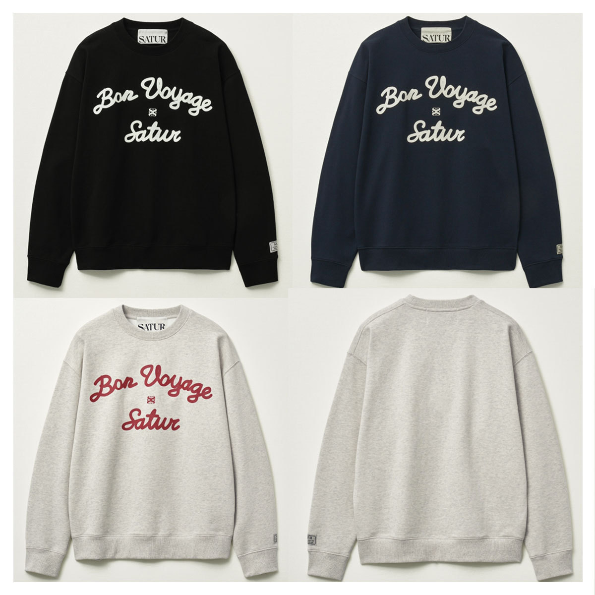 スウェット・トレーナー SATUR Bon Voyage Sweatshirt 5FT951