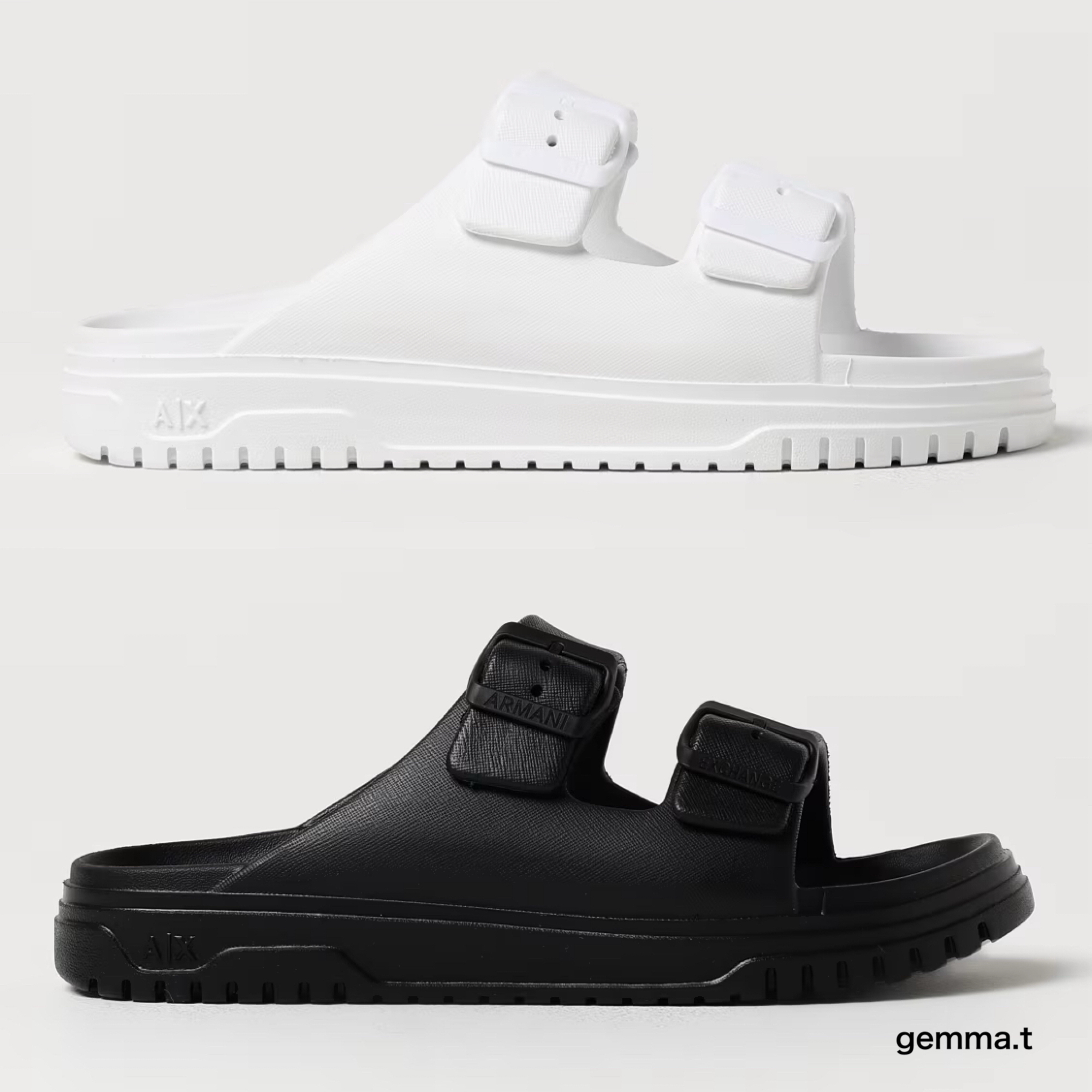ARMANI アルマーニエクスチェンジ レディース フラットサンダル