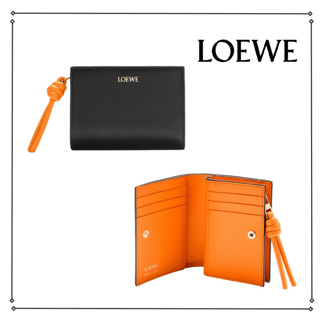 LOEWE ノット コンパクトウォレット