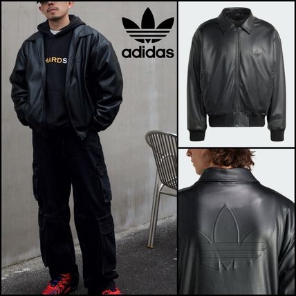 ブラック（黒）系 アジア adidas(アディダス) アウターその他