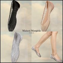 ルブタン Mamastrapitina ストラスメッシュバレリーナ ルブタン Mamastrapitina ストラスメッシュバレリーナ