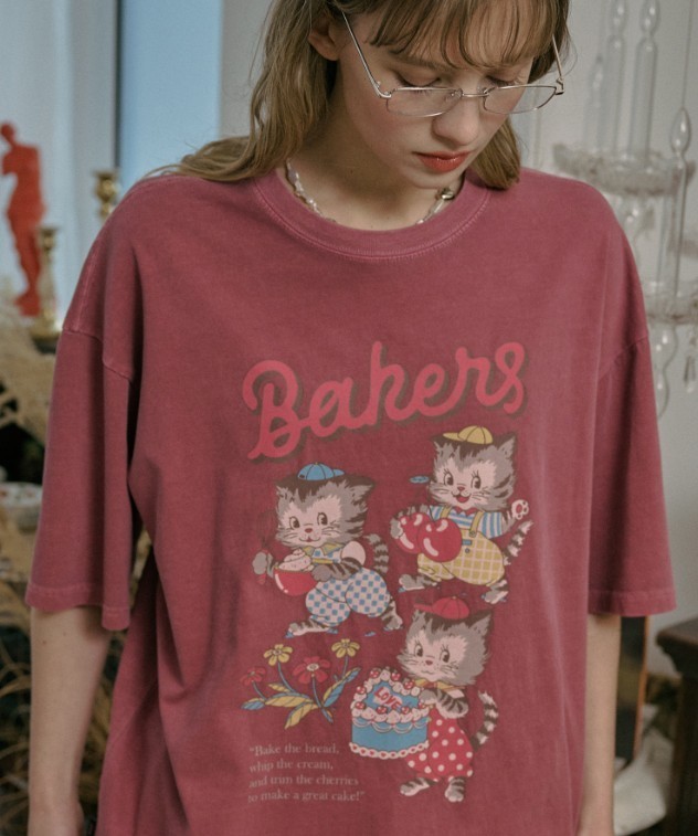 ベイカーズ ピグメント 半袖Tシャツ 2カラー UNISEX