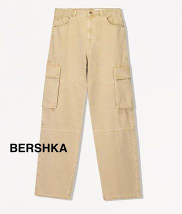 Bershka★ジャカード buggy バギーデニム org.jpg