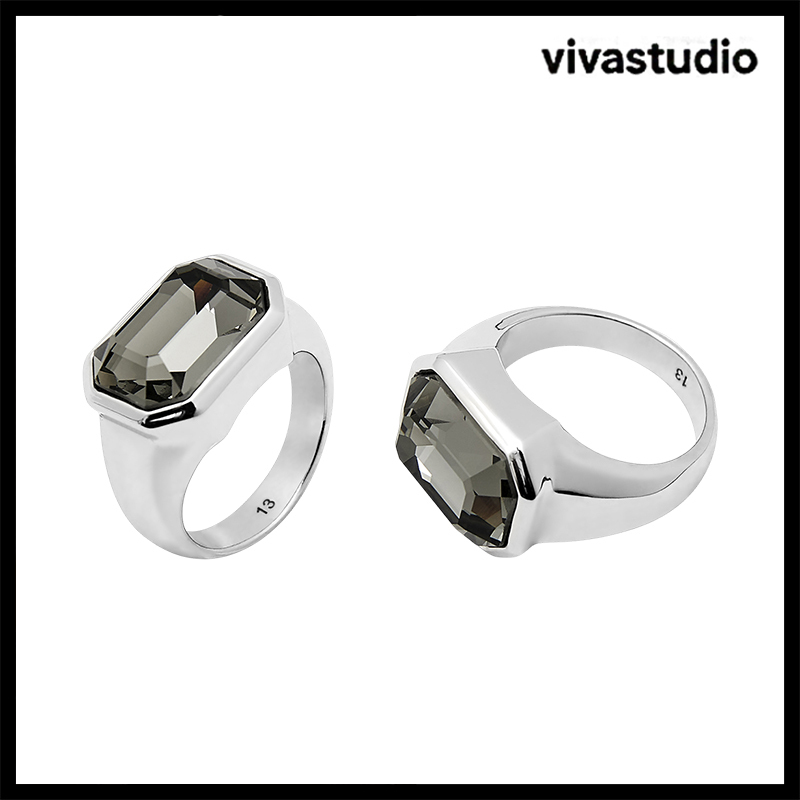 ★関税/送料込★VIVASTUDIO★BLACK DIAMOND RING