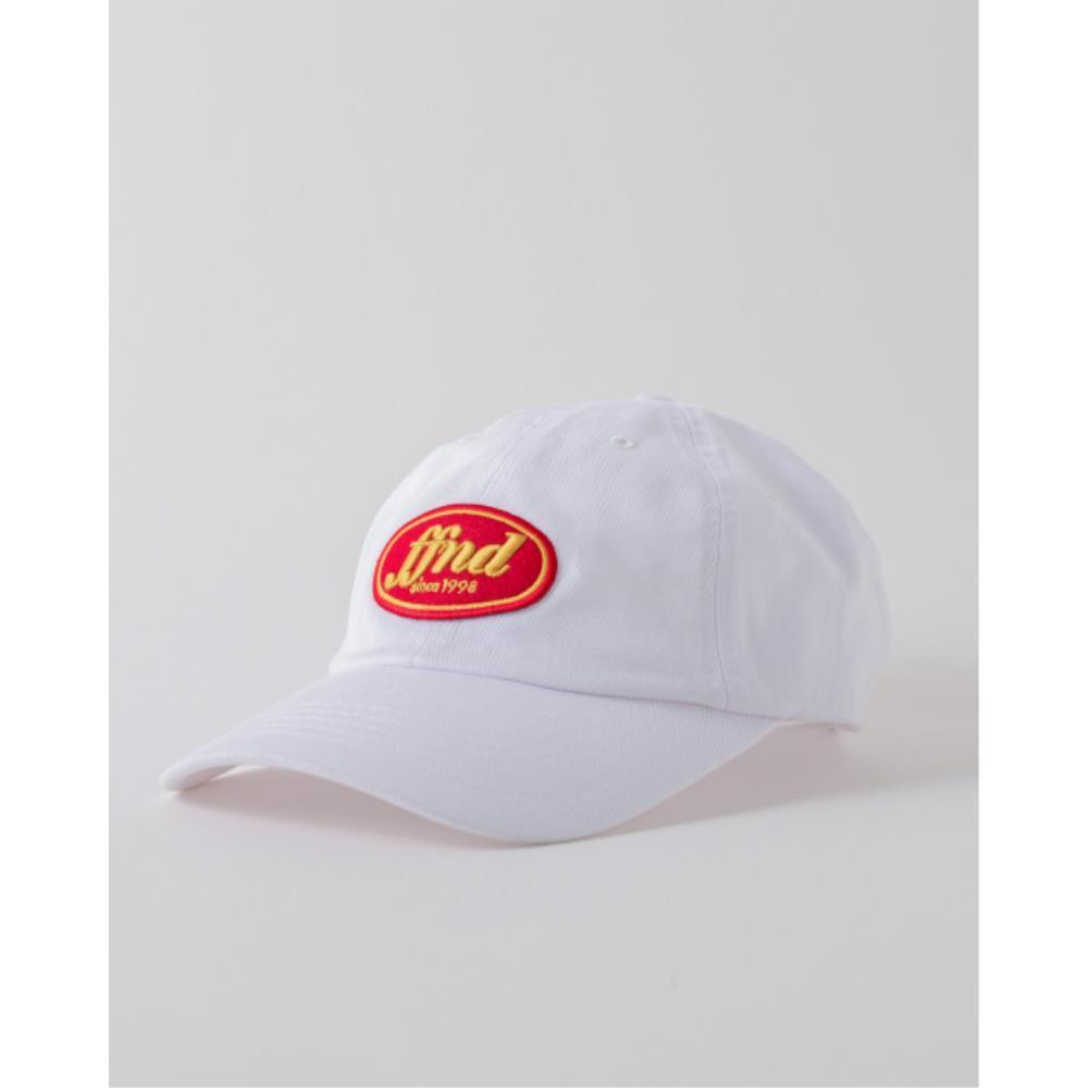 ☆HUMAN N CAT☆ Pound Vintage Wappen Ball Cap White FFOUND V