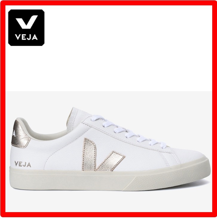 ☆韓国の人気☆【VEJA】☆ESPLAR LOGO☆EXTRA WHITE PLATINE☆