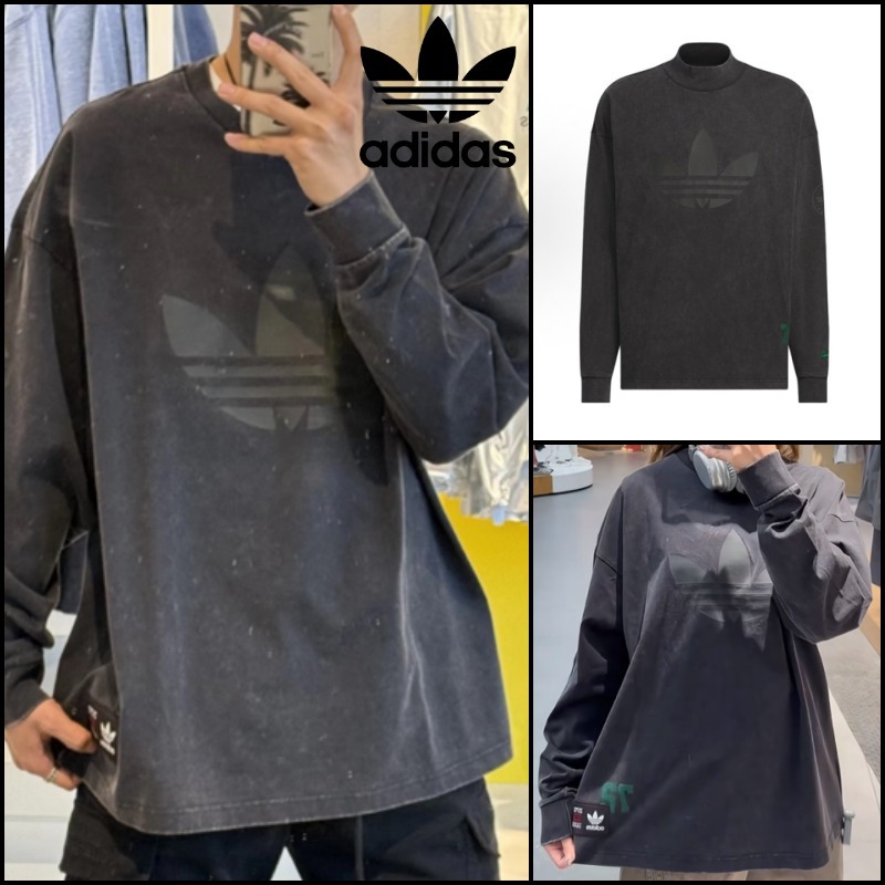 【ADIDAS】Originals RETRO WASHED BASKETBALL T-Shirt★追跡可