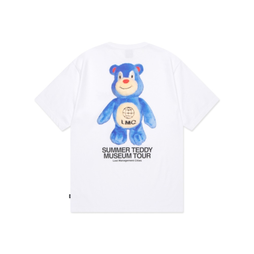 ■LMC■ SUMMER TEDDY MUSEUM TOUR TEE white 0LM45STS306WHT