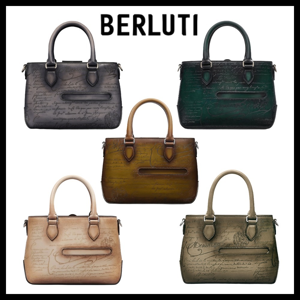 *BERLUTI*トゥジュール ガリバー レザー メッセンジャーバッグ