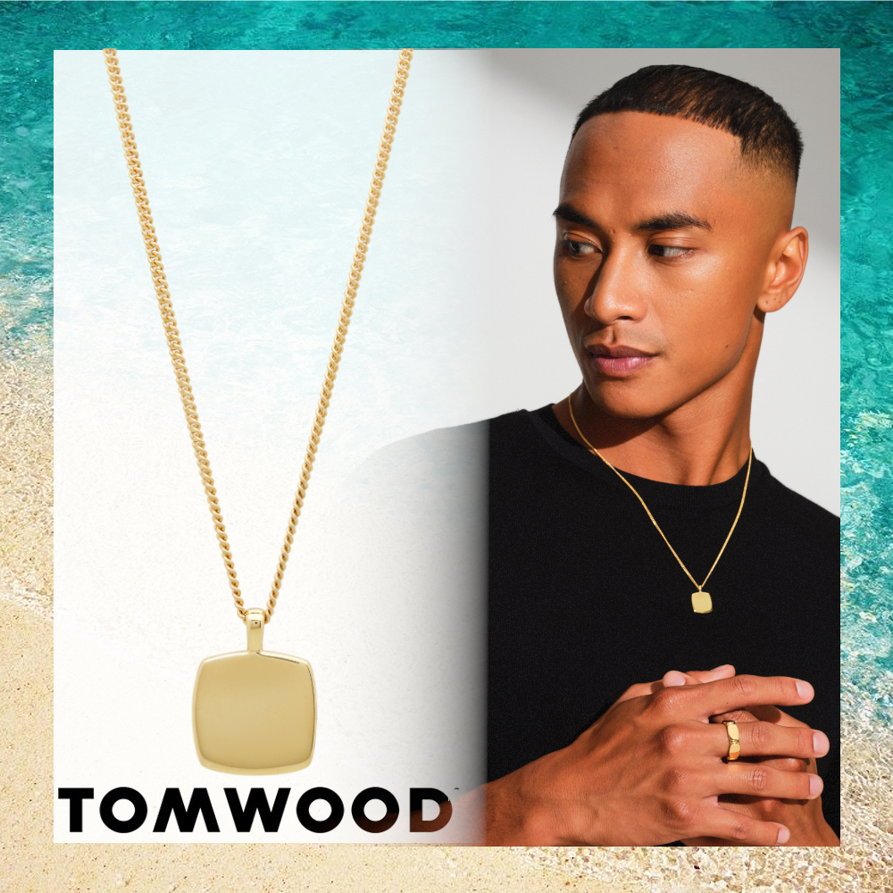 【Tom Wood】Umi Pendant Gold