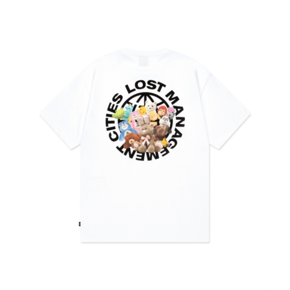 ■LMC■ DOLL GLOBE TEE white 0LM45STS203WHT