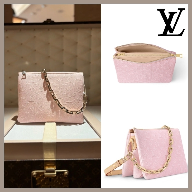 《モノグラム》Louis Vuitton クッサン PMショルダーバッグ