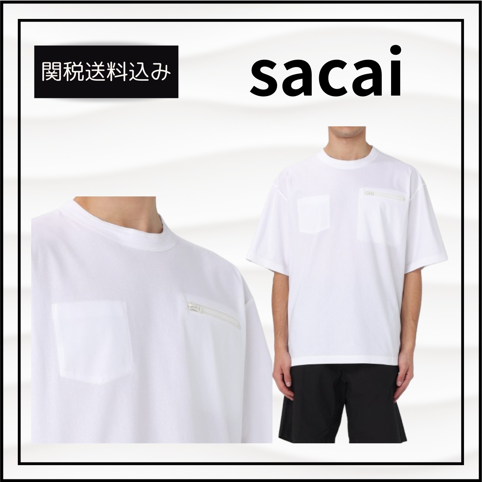 関税送料込★sacai Tシャツ