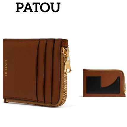 カードケース・名刺入れ PATOU FW24 PATOU ZIP CARD HOLDER (SL0055000 999B) PATOU(パトゥ) カードケース・名刺入れ(レディース) - 海外通販