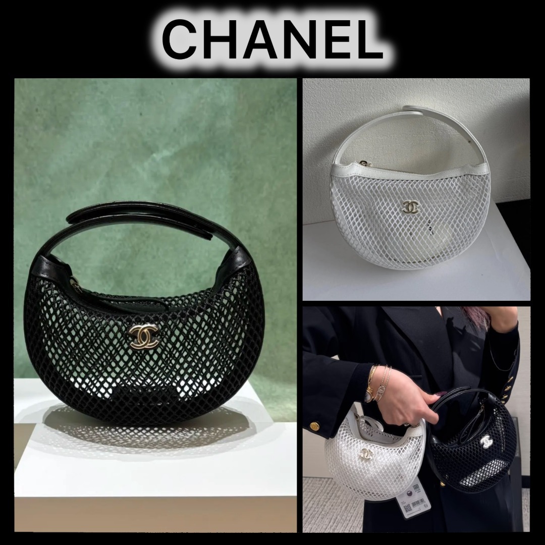 ★Coolなメッシュ★CHANEL ポーチ