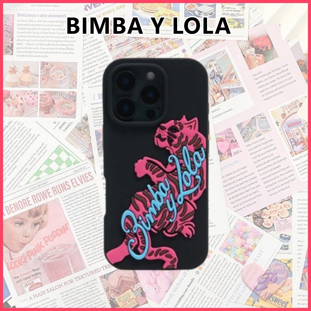 【BIMBA Y LOLA】シリコンスマホケース/iPhone 16 Pro