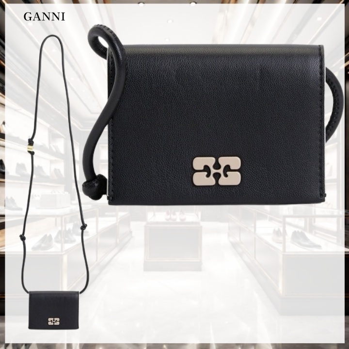 【GANNI】ショルダークロスカードケース