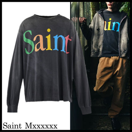 ◆Saint Mxxxxxx セントマイケル◆RAINBOW レインボーロゴT セントマイケル SAINT Mxxxxxx RAINBOW SAINT Short sleeve T