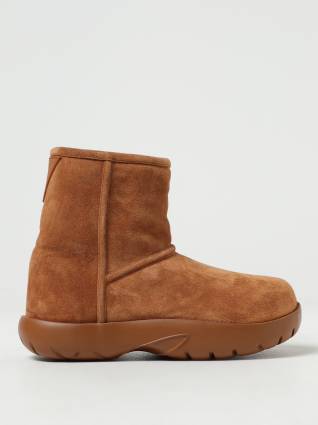 ショートブーツ・ブーティ BOTTEGA VENETA Snap Suede Ankle Boot