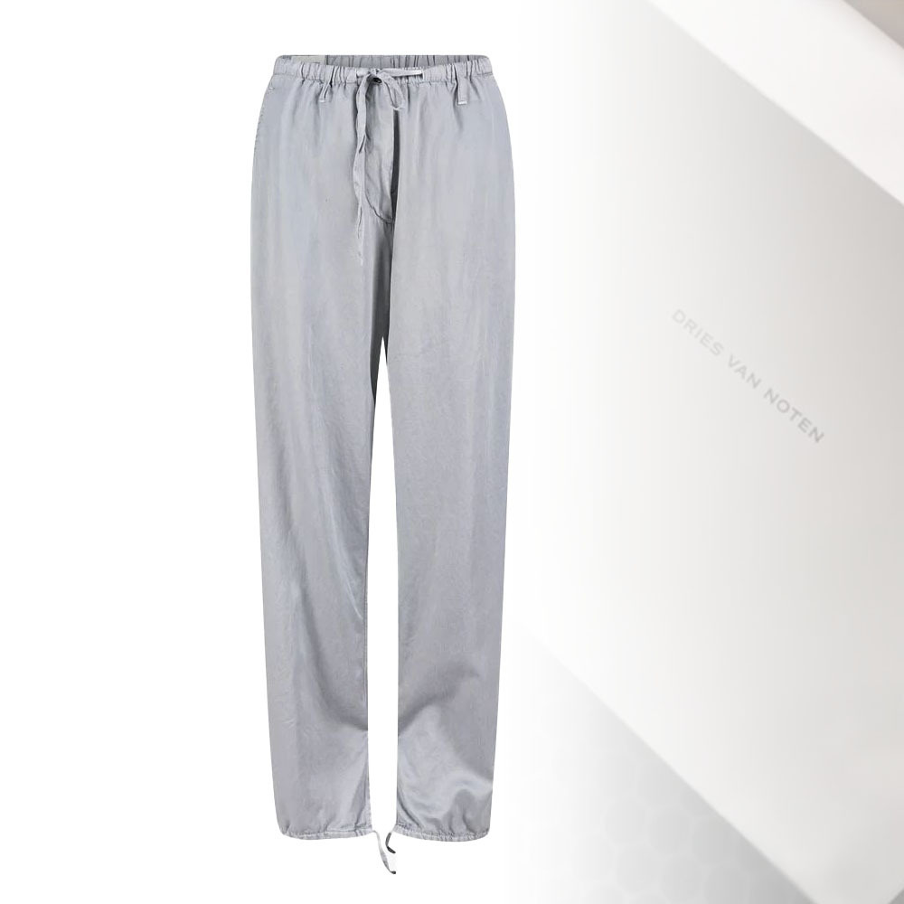 【DRIES VAN NOTEN】SS25 ルーズフィット パンツ 送料関税込