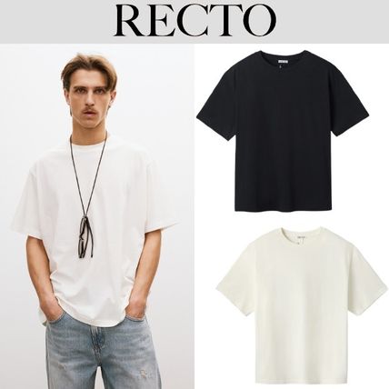 ☆24FW☆レクト ジャカード ロゴ コットン Tシャツ/RECTO☆ RECTO(レクト) RECTO JACQUARD LOGO T-SHIRT半袖Tシャツ